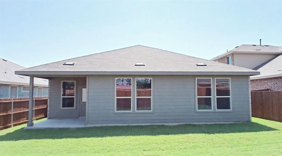 Patio - All Home and community information, including pricing, included features, terms, availability and amenities, are subject to change at any time without notice or obligation. All Drawings, pictures, photographs, video, square footages, floor plans, elevations, features, colors and sizes are approximate for illustration purposes only and will vary from the homes as built.