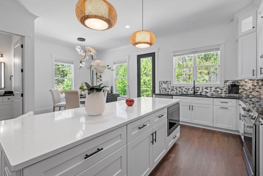 Furnished interior view inside a new home in , Stockbridge (Image 8).