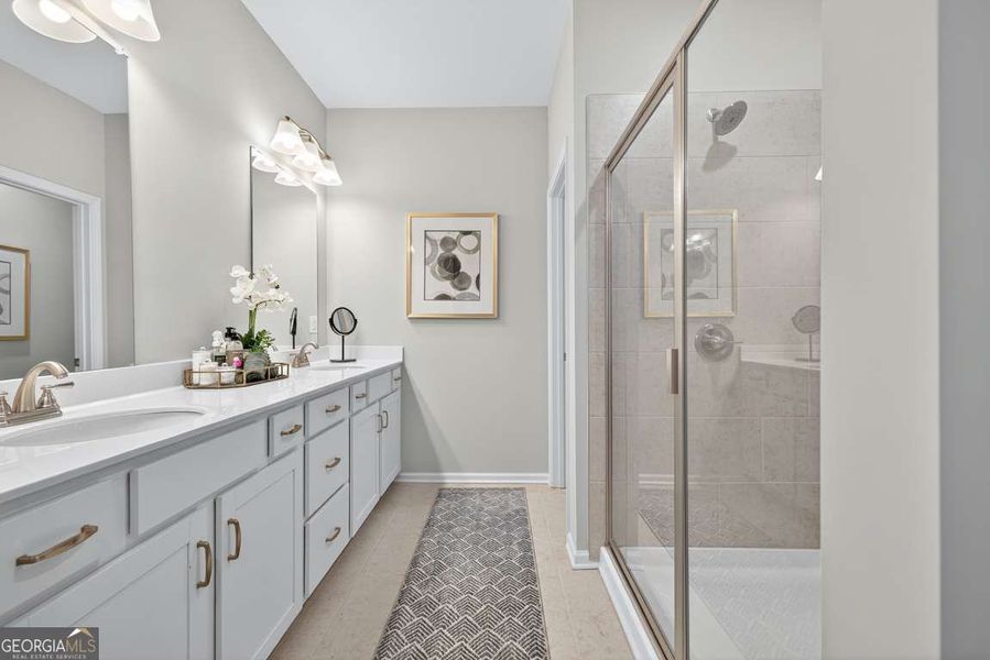 Furnished interior view inside a new home in Crescent Towns, Riverdale (Image 24).