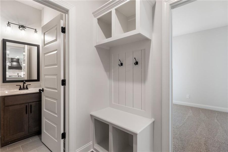 Furnished interior view inside a new home in Red Oak Ridge, Loganville (Image 15). Furnished interior view inside a new home in Red Oak Ridge, Loganville (Image 15).