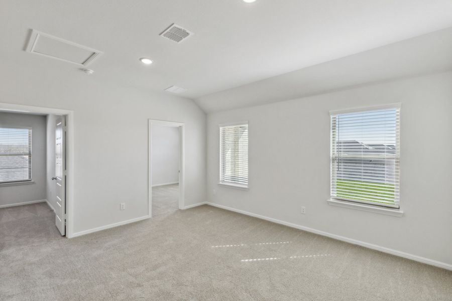 Game Room in the Holden home plan by Trophy Signature Homes – REPRESENTATIVE PHOTO Game Room in the Holden home plan by Trophy Signature Homes – REPRESENTATIVE PHOTO