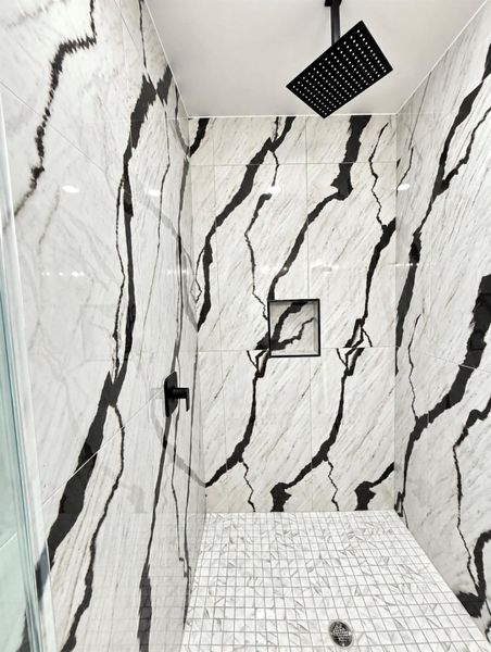 Primary shower Primary shower