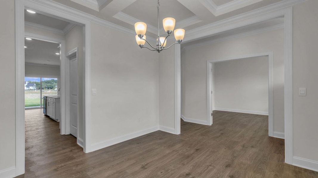 Spacious, unfurnished interior of a new home in Eagle Creek, Fuquay Varina (Image 16).