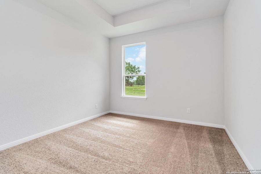 Spacious, unfurnished interior of a new home in Lonesome Dove, San Antonio (Image 25). Spacious, unfurnished interior of a new home in Lonesome Dove, San Antonio (Image 25).