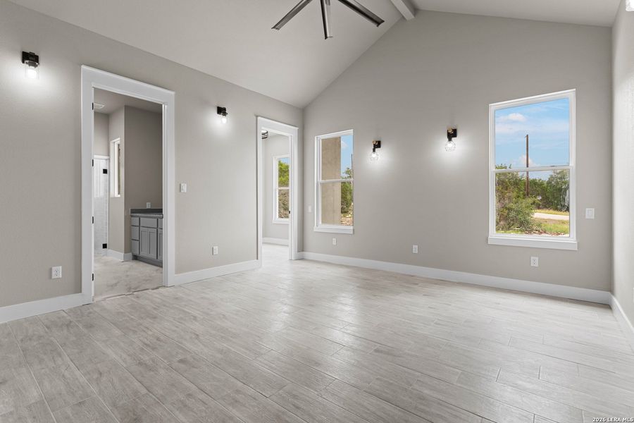 Spacious, unfurnished interior of a new home in , Spring Branch (Image 26). Spacious, unfurnished interior of a new home in , Spring Branch (Image 26).