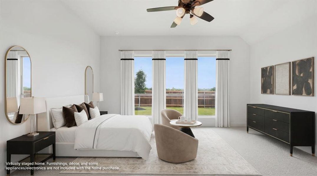 Furnished interior view inside a new home in Meraki, Forney (Image 9).
