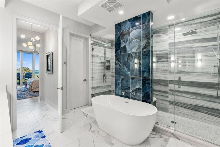 Furnished interior view inside a new home in , Cocoa Beach (Image 34).