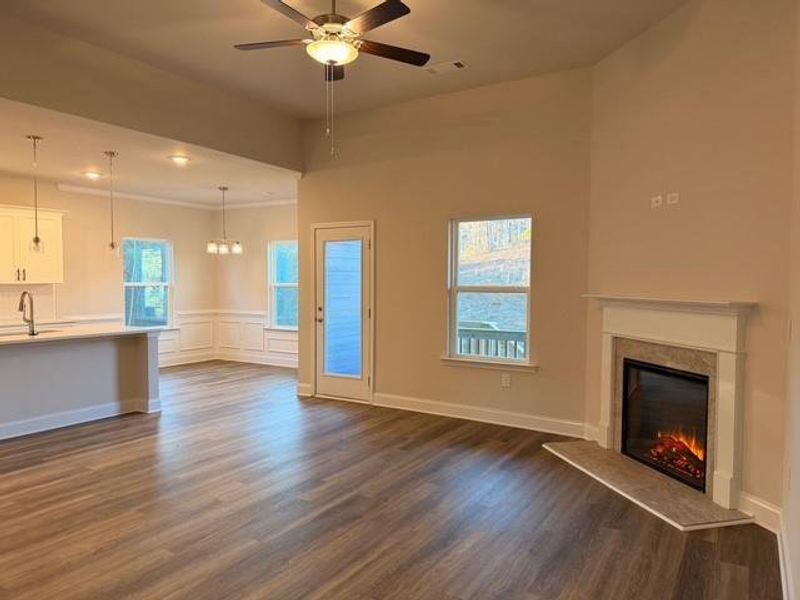 Spacious, unfurnished interior of a new home in Magnolia Villas, Cornelia (Image 14). Spacious, unfurnished interior of a new home in Magnolia Villas, Cornelia (Image 14).