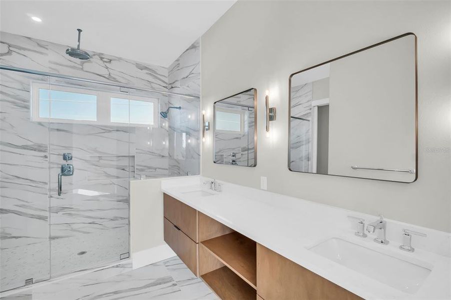 Furnished interior view inside a new home in , St. Petersburg (Image 20).