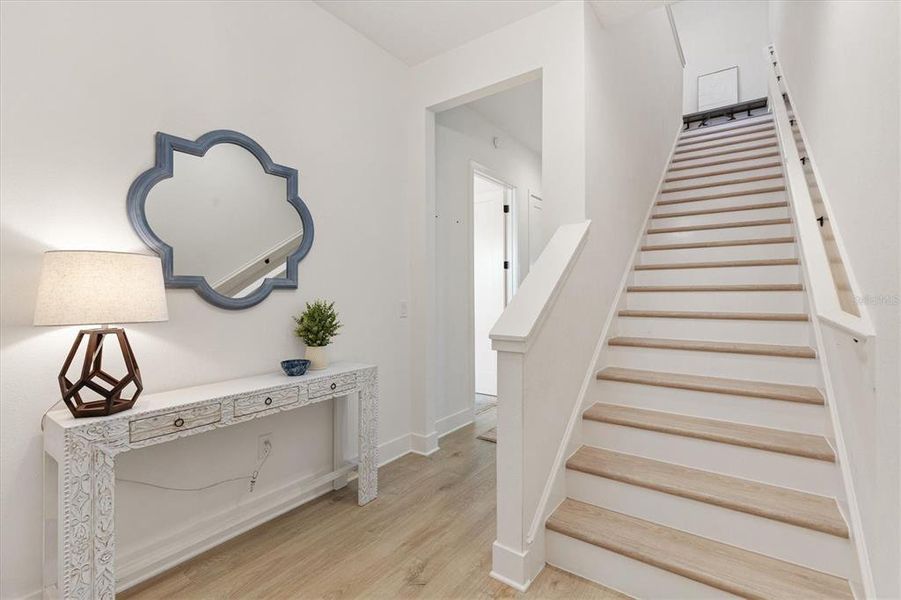 Furnished interior view inside a new home in , Okahumpka (Image 40).