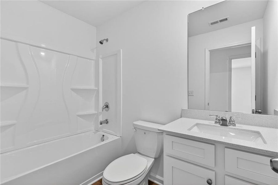 Furnished interior view inside a new home in Lexington Meadows, Athens (Image 9).