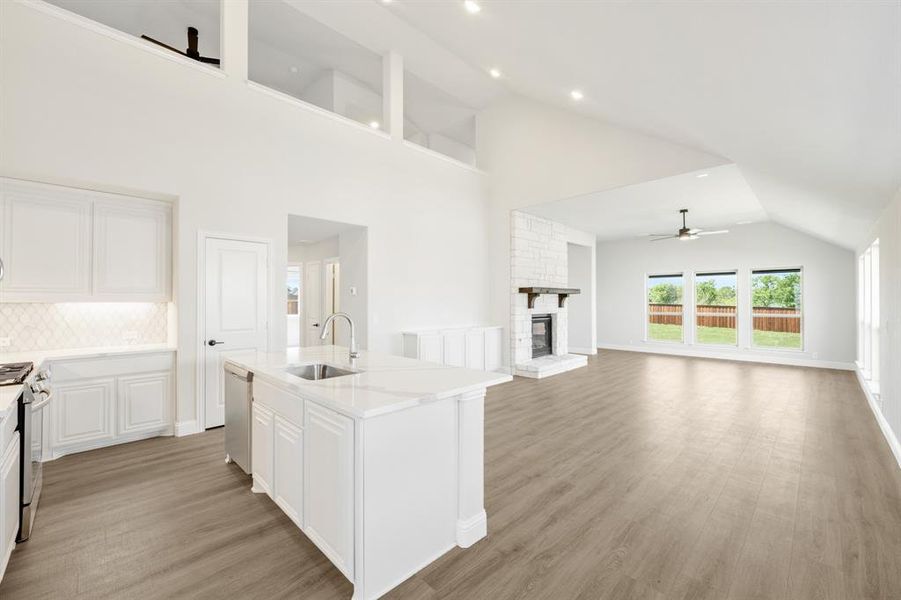 Furnished interior view inside a new home in Wildcat Ridge Phase 3, Godley (Image 10). Furnished interior view inside a new home in Wildcat Ridge Phase 3, Godley (Image 10).