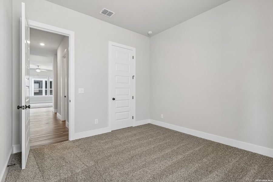 Spacious, unfurnished interior of a new home in Weltner Farms 60’s, New Braunfels (Image 28). Spacious, unfurnished interior of a new home in Weltner Farms 60’s, New Braunfels (Image 28).