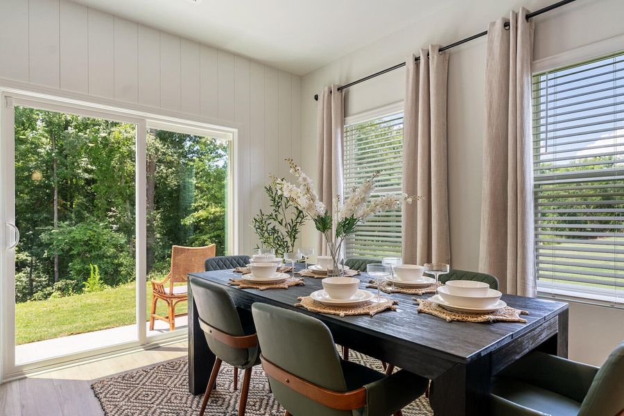 Furnished interior view inside a new home in Central Creek, Goose Creek (Image 7).