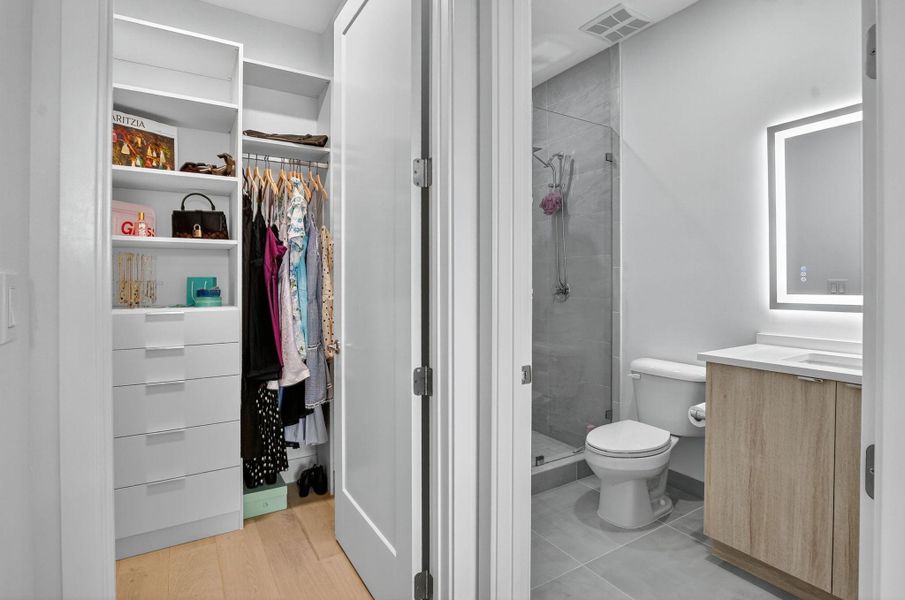 Furnished interior view inside a new home in , Boca Raton (Image 24). Furnished interior view inside a new home in , Boca Raton (Image 24).