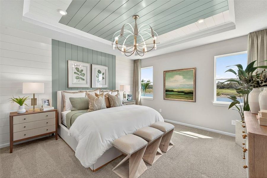 Furnished interior view inside a new home in Crosswind Ranch, Parrish (Image 15). Furnished interior view inside a new home in Crosswind Ranch, Parrish (Image 15).