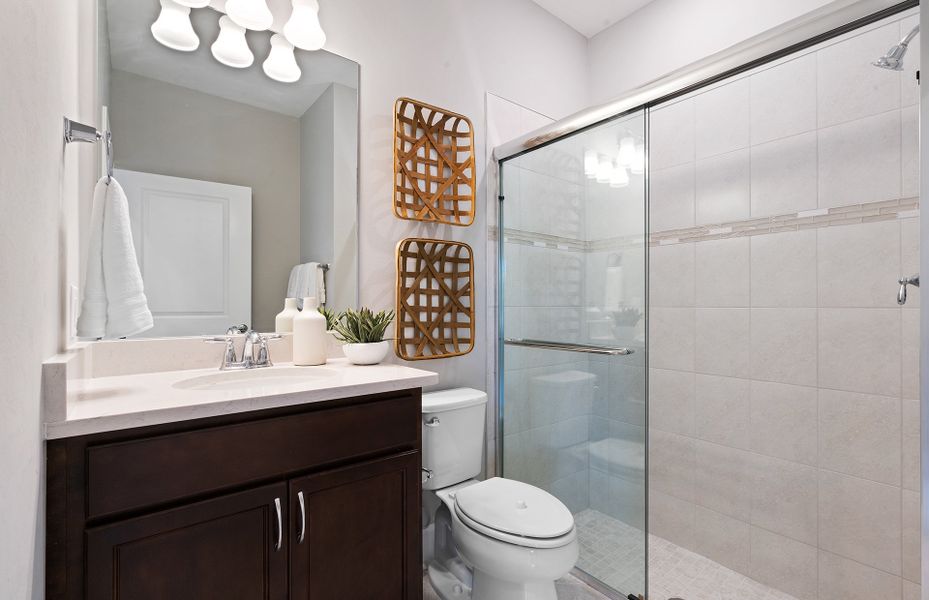 Furnished interior view inside a new home in Talon Preserve on Palmer Ranch, Nokomis (Image 10).