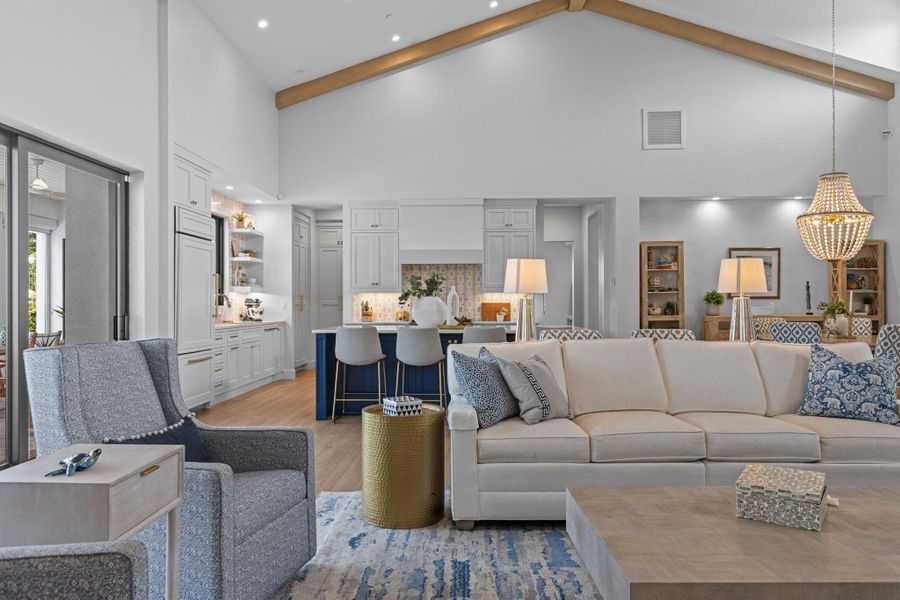 Furnished interior view inside a new home in , Riviera Beach (Image 51).