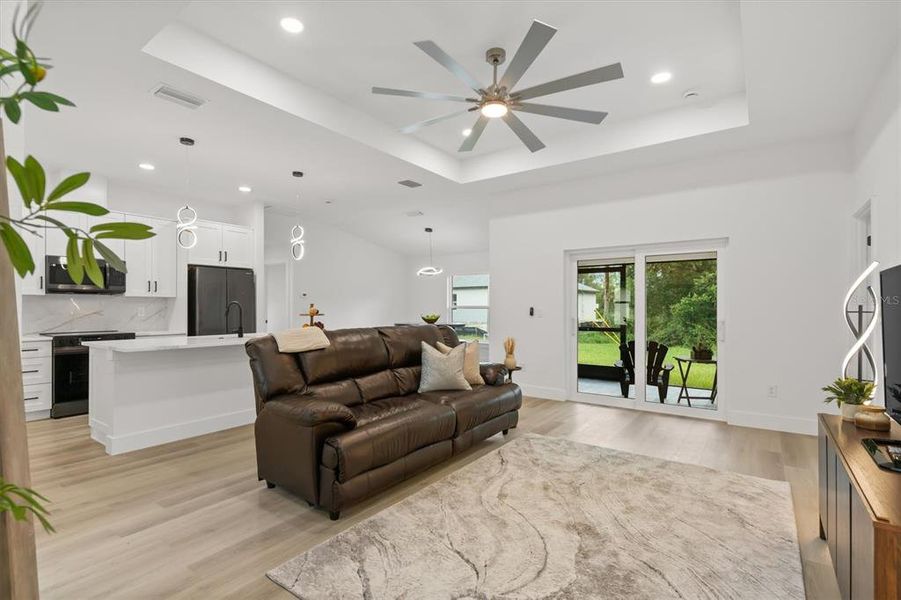 Furnished interior view inside a new home in , Port Charlotte (Image 11). Furnished interior view inside a new home in , Port Charlotte (Image 11).