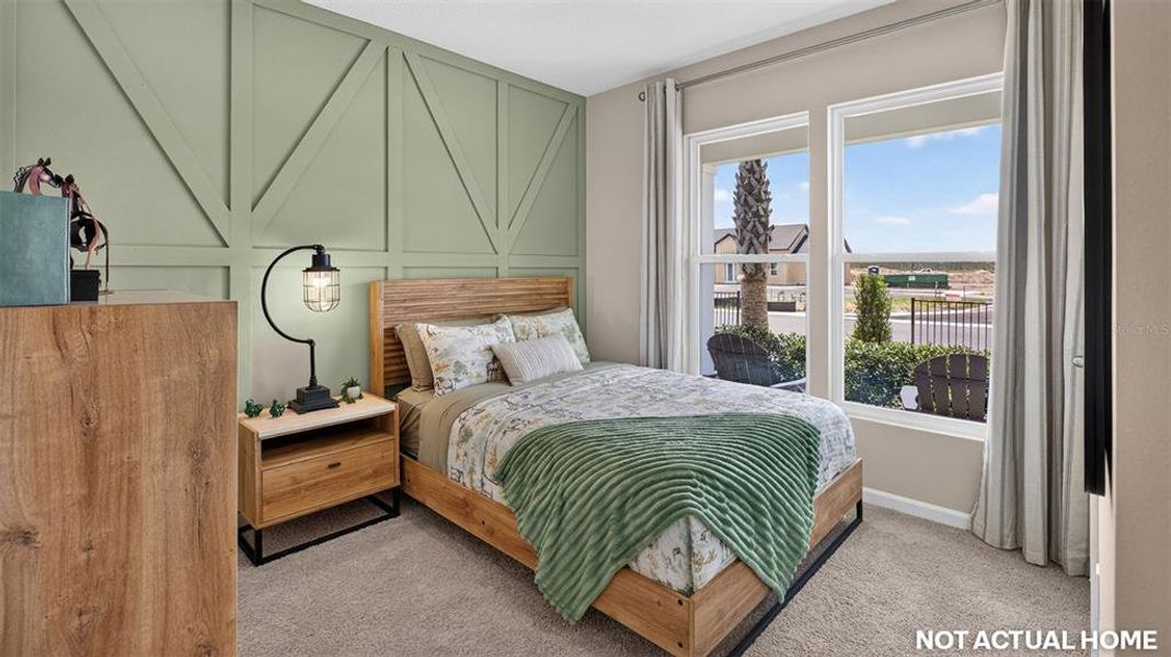 Furnished interior view inside a new home in Sawmill Branch, Palm Coast (Image 12).