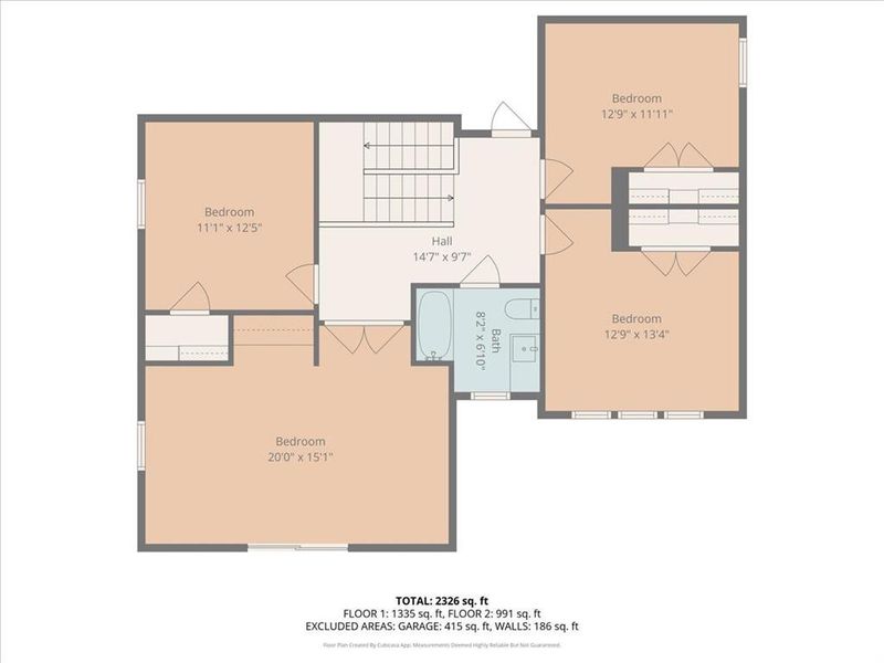 View of home floor plan