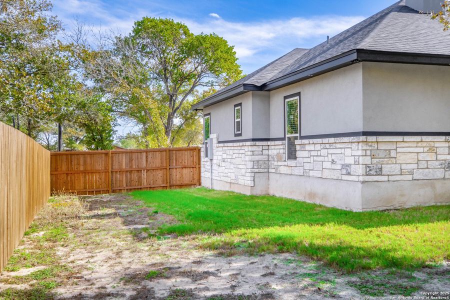 Exterior details and patio area of a home in , La Vernia (Image 31). Exterior details and patio area of a home in , La Vernia (Image 31).