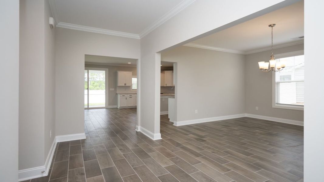 Representative unfurnished interior of a home built from the WESTERLY by D.R. Horton in Waterbridge, Myrtle Beach (Image 15). Representative unfurnished interior of a home built from the WESTERLY by D.R. Horton in Waterbridge, Myrtle Beach (Image 15).