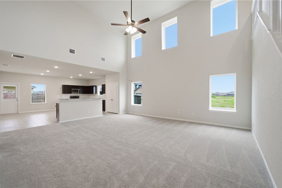 Spacious, unfurnished interior of a new home in Hannah Heights, Seguin (Image 23). Spacious, unfurnished interior of a new home in Hannah Heights, Seguin (Image 23).