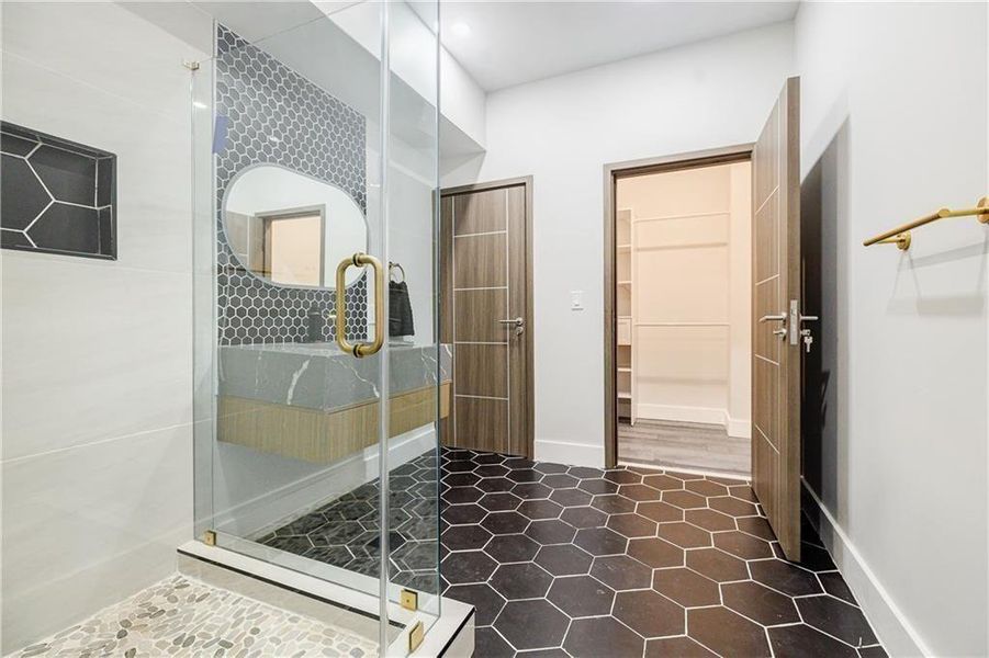 Furnished interior view inside a new home in , Marietta (Image 26).