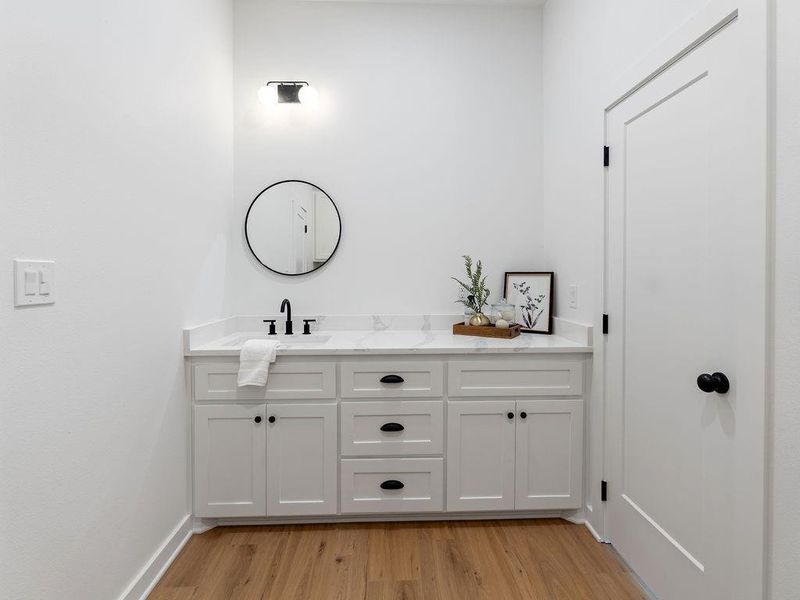 Furnished interior view inside a new home in , Mount Vernon (Image 34).