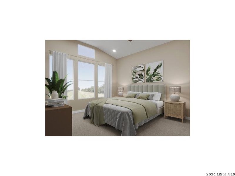 Furnished interior view inside a new home in Westridge, San Antonio (Image 5).