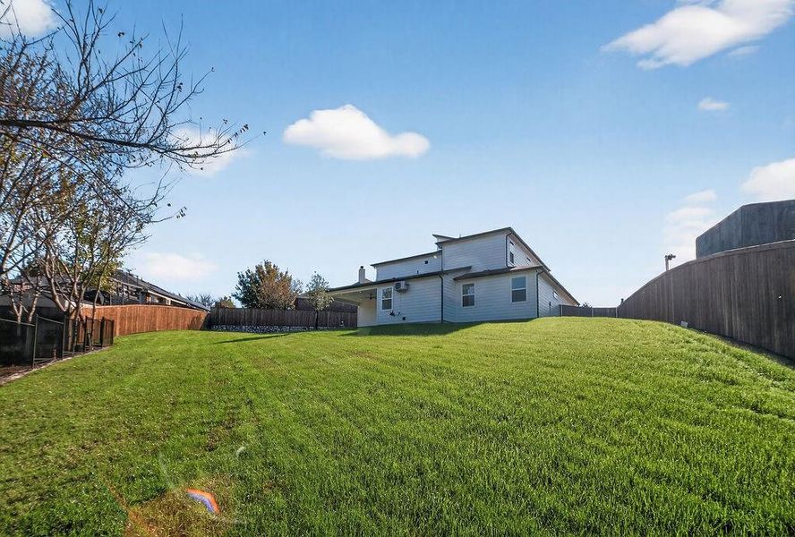 Exterior details and patio area of a home in , Dallas (Image 20). Exterior details and patio area of a home in , Dallas (Image 20).