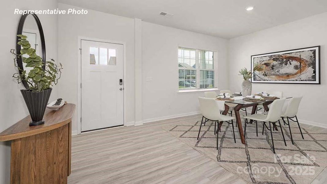 Furnished interior view inside a new home in Cline Village, Conover (Image 16).