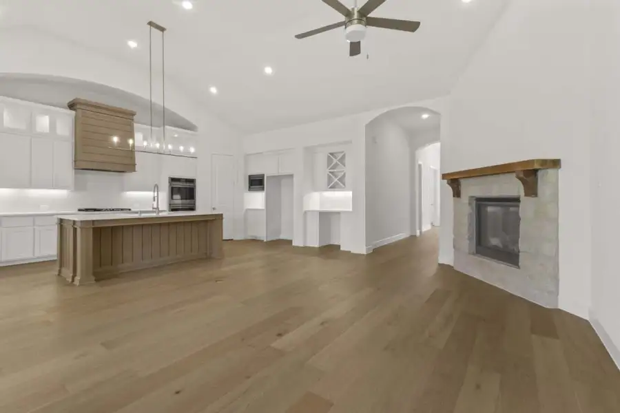 Representative Family Room - some options shown Representative Family Room - some options shown