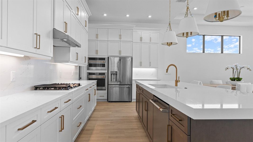 Furnished interior view inside a new home in Cove Royale, Stuart (Image 16).