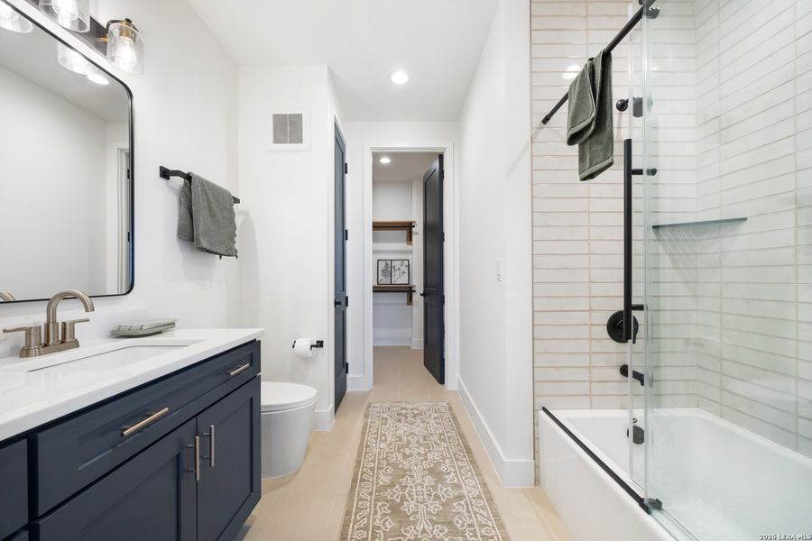 Furnished interior view inside a new home in , San Antonio (Image 11).