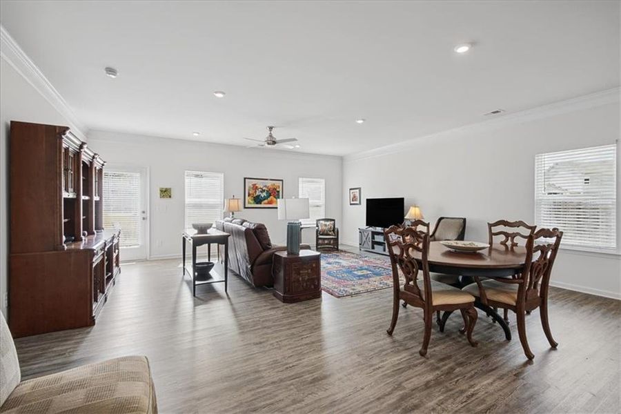 Furnished interior view inside a new home in , Cartersville (Image 14).