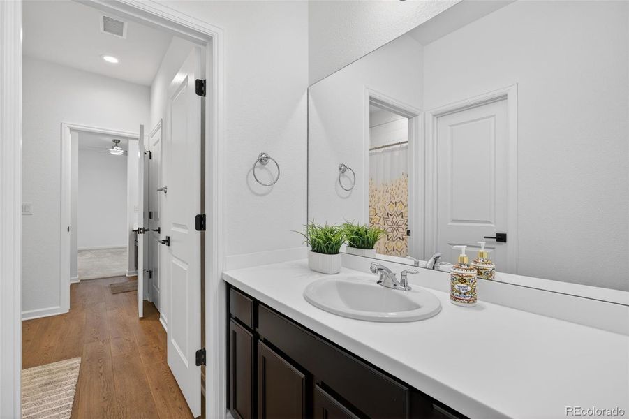 Furnished interior view inside a new home in , Parker (Image 22).