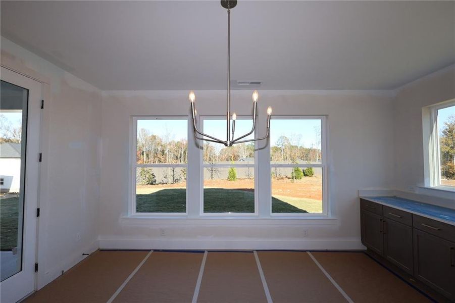 In-progress construction of a new home in Settingdown Farms, Cumming, GA (Image 7).