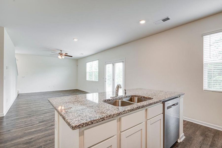 Furnished interior view inside a new home in Cedar Ridge - Locust Grove Station, Locust Grove (Image 15).
