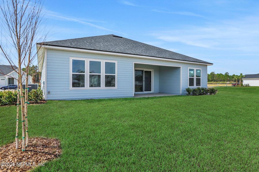 Exterior details and patio area of a home in Veranda Bay, Flagler Beach (Image 26).