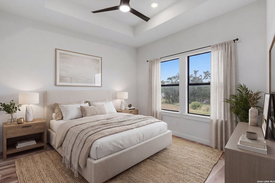 Furnished interior view inside a new home in , Spring Branch (Image 14).