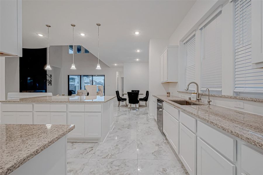 Furnished interior view inside a new home in , Richmond (Image 12).