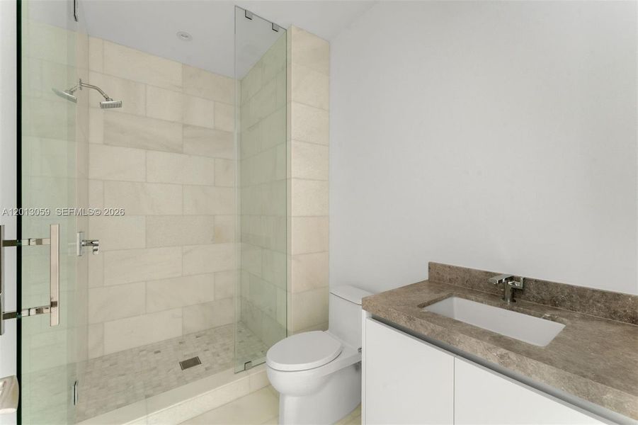 Furnished interior view inside a new home in , Miami (Image 15).