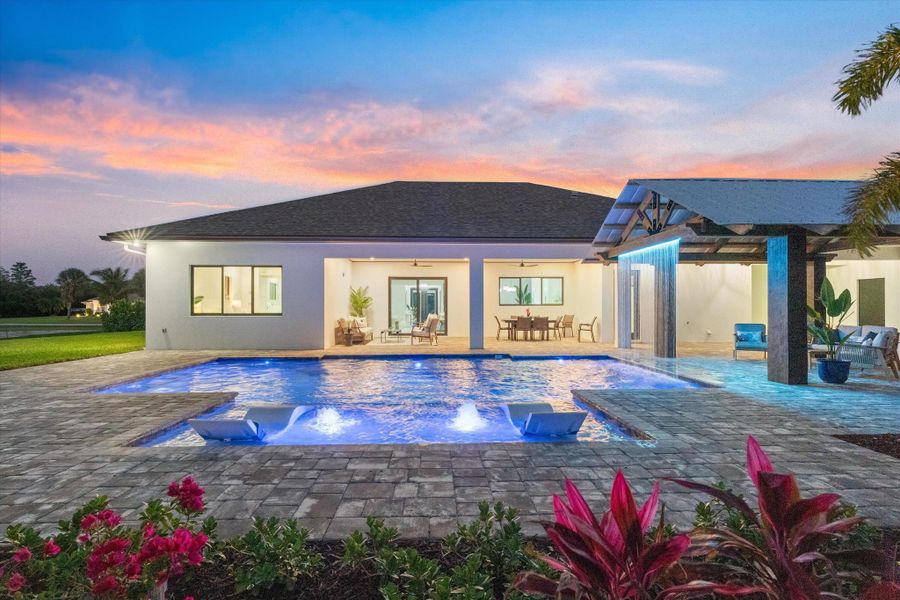 Front exterior of a new home in , West Palm Beach, FL, highlighting curb appeal (Image 25).