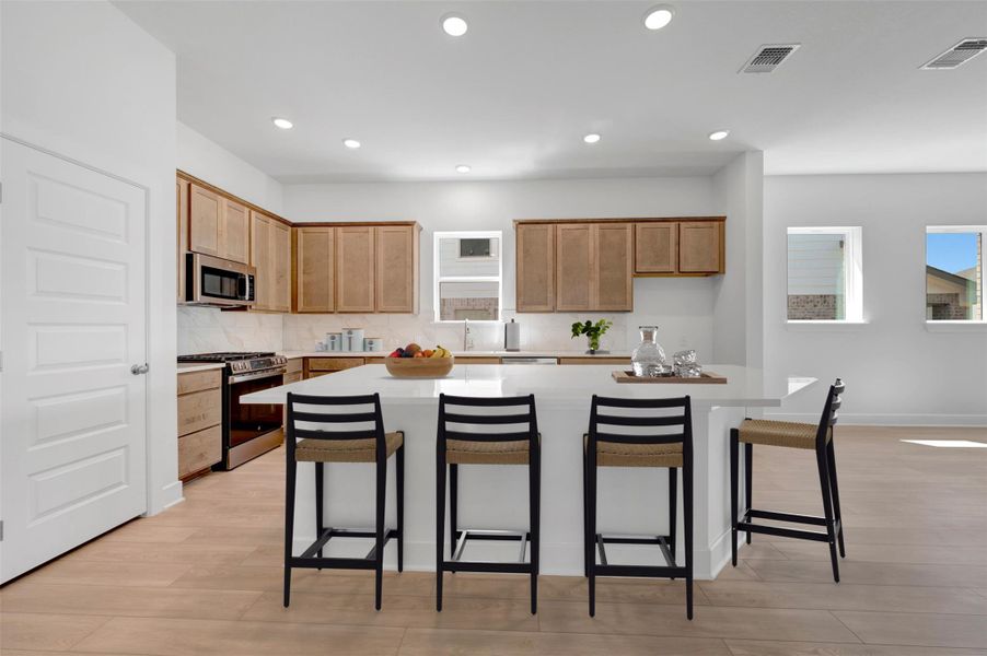 Kitchen (Staged)