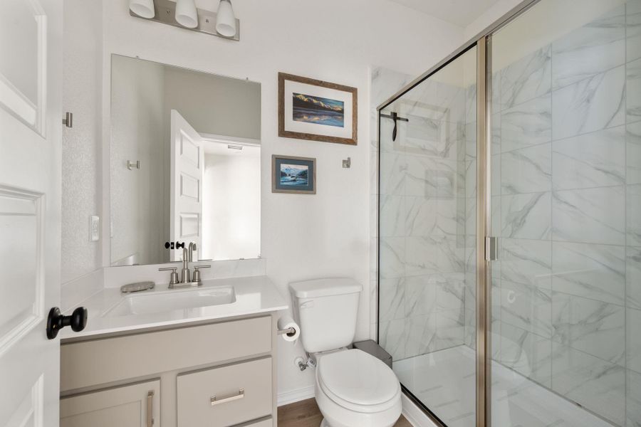 Furnished interior view inside a new home in , Round Rock (Image 25).