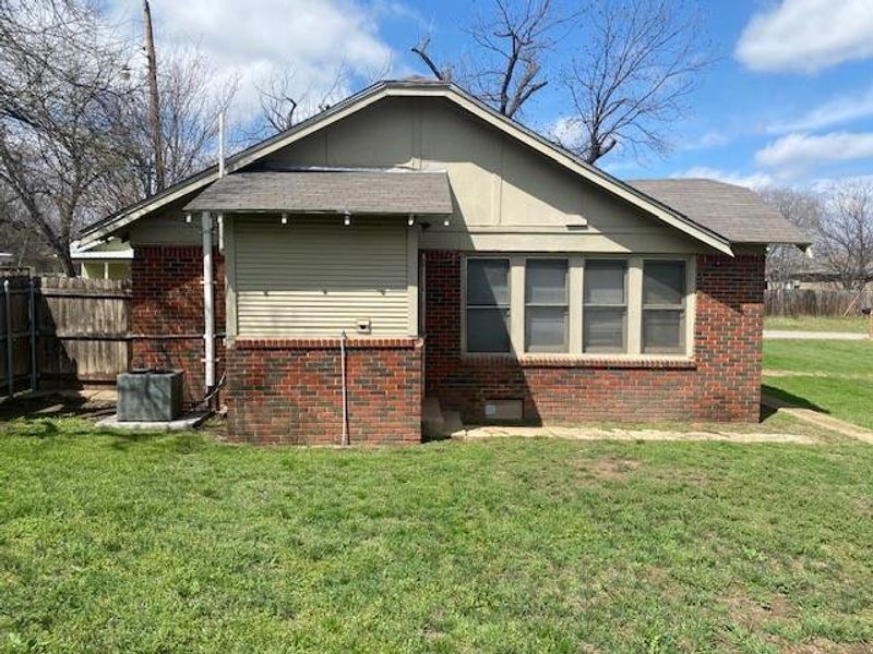 Exterior details and patio area of a home in , Brownwood (Image 15). Exterior details and patio area of a home in , Brownwood (Image 15).