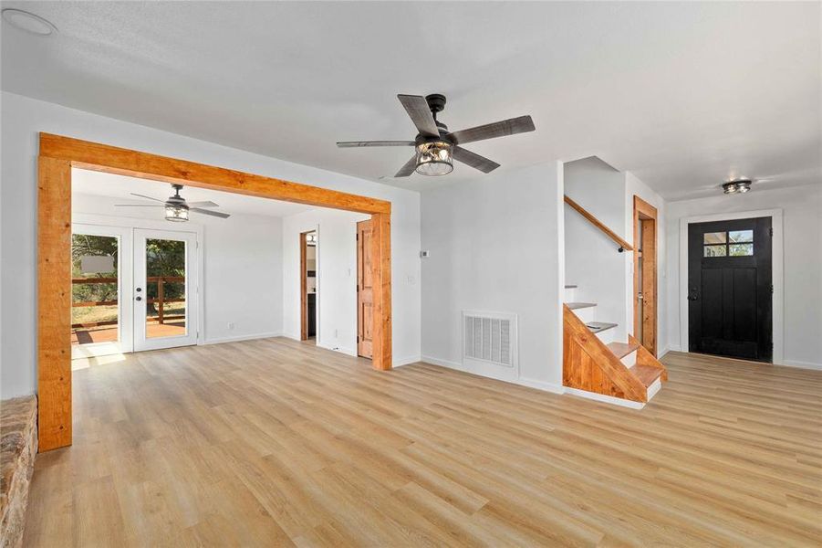 Spacious, unfurnished interior of a new home in , Brownwood (Image 13).