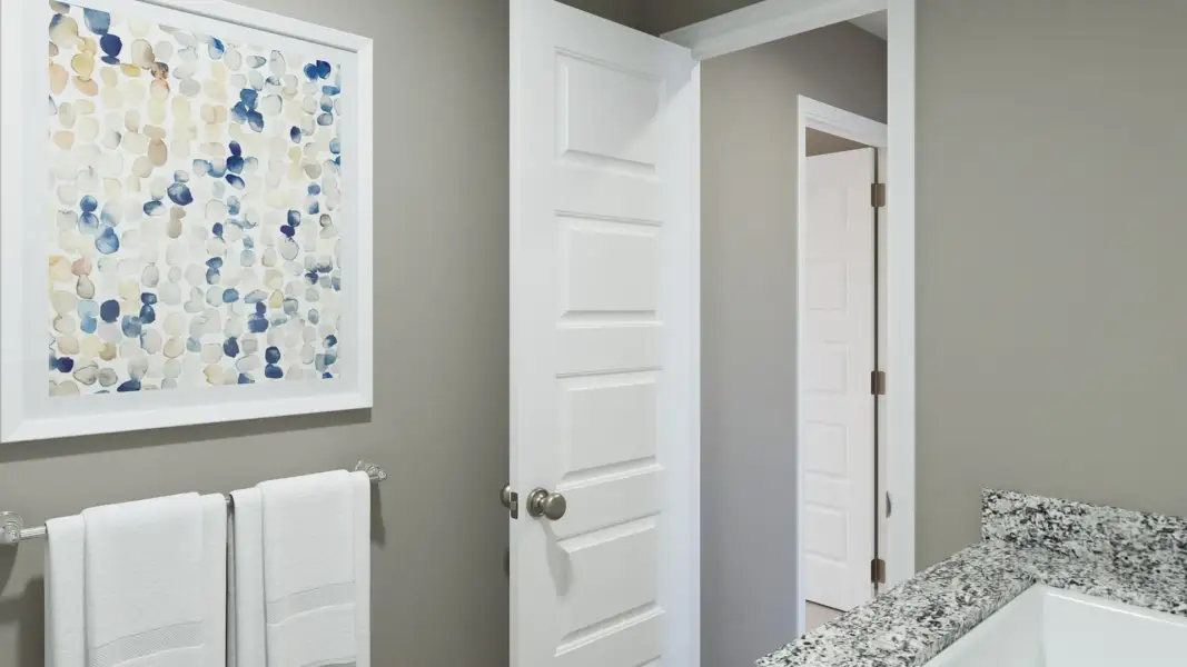 Representative furnished interior of a home built from the The Silverleaf by Legend Homes in Ridgeland Hills, Willis (Image 15).